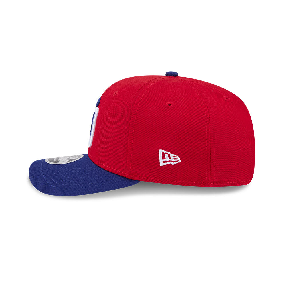 New Era Dominican Republic 2026 World Baseball Classic 9SEVENTY Stretch Snap Adjustable Hat - Red/Royal