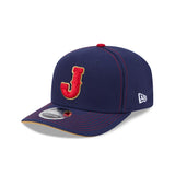 New Era Japan 2026 World Baseball Classic 9SEVENTY Stretch Snap Adjustable Hat - Navy Blue - Pro Jersey Sports