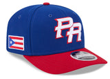 New Era Puerto Rico 2026 World Baseball Classic 9SEVENTY Stretch Snap Adjustable Hat - Royal/Red - Pro Jersey Sports