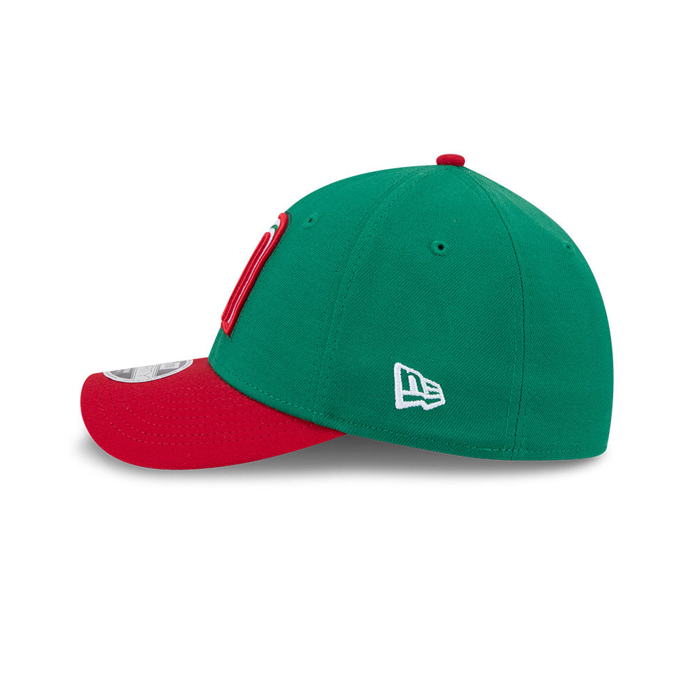 Mexico Baseball New Era 2026 World Baseball Classic M-Crown 39THIRTY Flex Hat - Green/Red