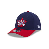 USA Baseball New Era 2026 World Baseball Classic M-Crown 39THIRTY Flex Hat - Navy/Red - Pro Jersey Sports
