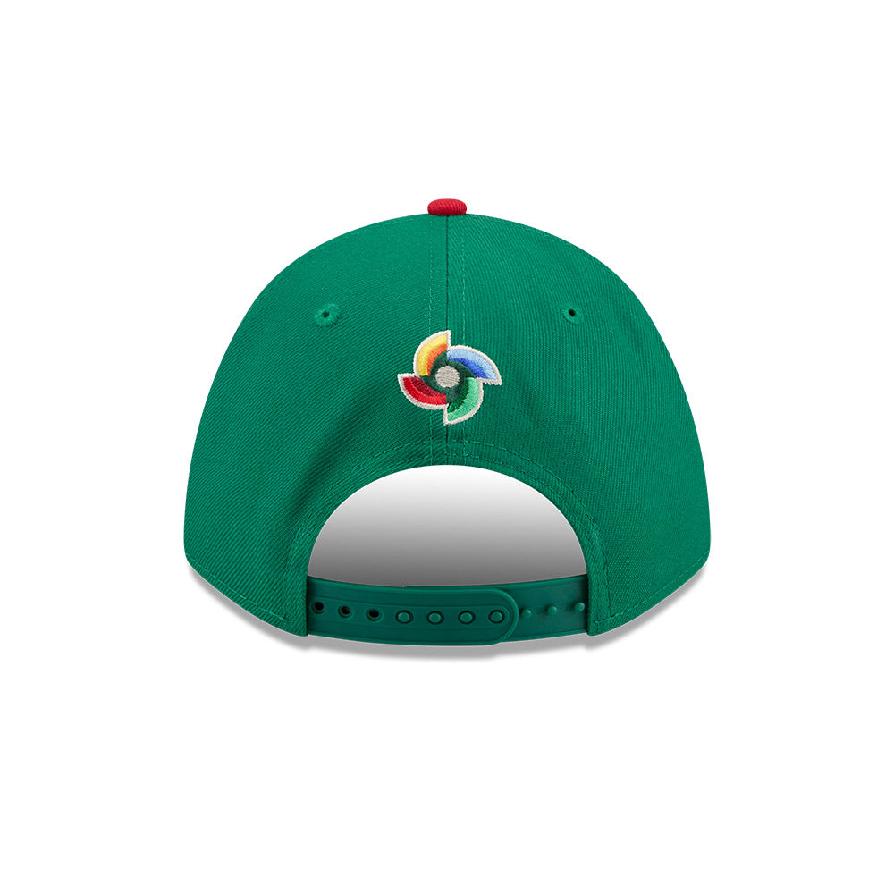 New Era Mexico 2026 World Baseball Classic 9Forty M-Crown Snap Adjustable Hat - Green/Red