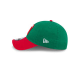 New Era Mexico 2026 World Baseball Classic 9Twenty Slouch Adjustable Hat - Green/Red - Pro Jersey Sports