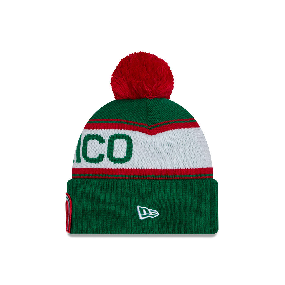 New Era Mexico 2026 World Baseball Classic Winter Knit Hat - Green/Red