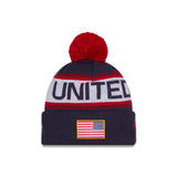 New Era Team USA 2026 World Baseball Classic Winter Knit Hat - Navy - Pro Jersey Sports