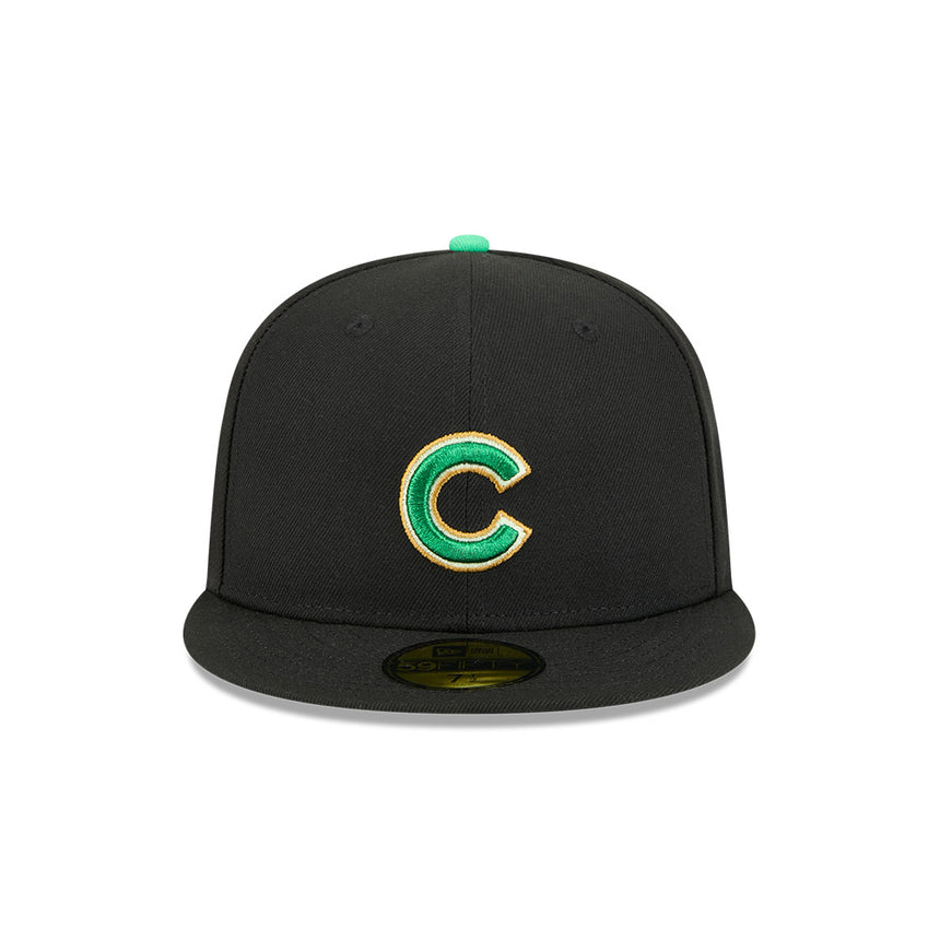 Men's Chicago Cubs New Era Black 2026 St. Patrick's Day Authentic Collection On-Field 59FIFTY Fitted Hat (Copy) - Pro Jersey Sports