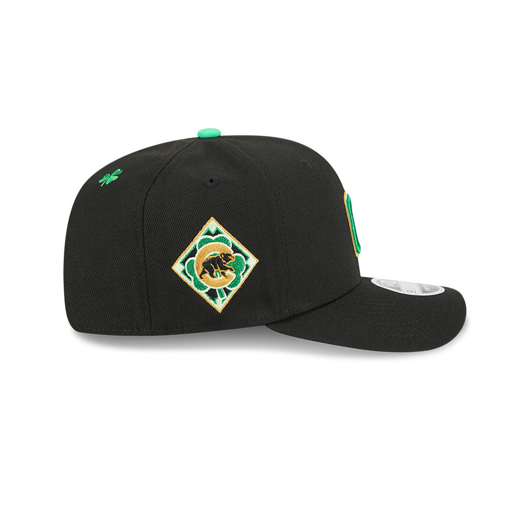 Chicago Cubs New Era St. Patrick's Day 9SEVENTY Stretch-Snap Adjustable Hat - Pro Jersey Sports