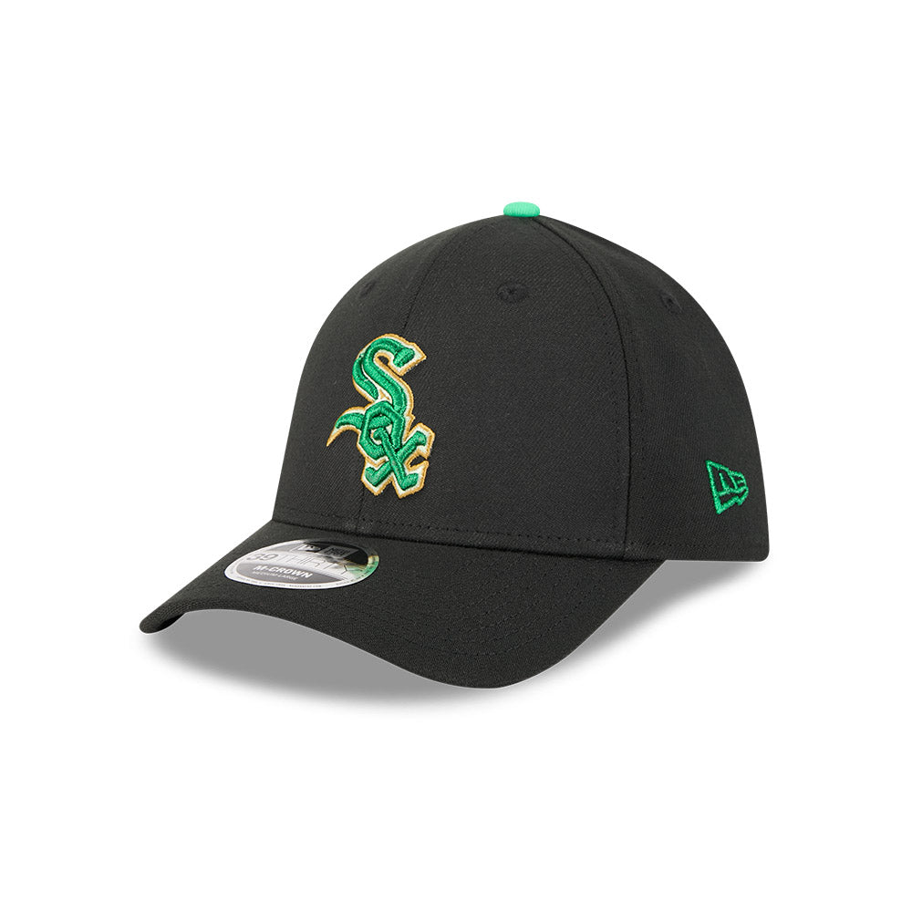 Chicago White Sox New Era M-Crown 39Thirty St. Patrick's Day Flex Fit Hat - Pro Jersey Sports