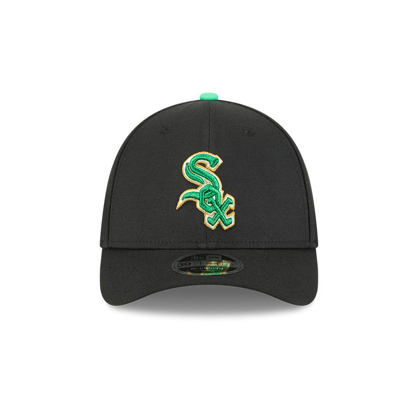 Chicago White Sox New Era M-Crown 39Thirty St. Patrick's Day Flex Fit Hat - Pro Jersey Sports