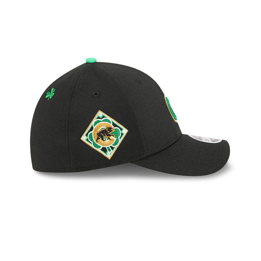 Chicago Cubs New Era M-Crown 39Thirty St. Patrick's Day Flex Fit Hat - Pro Jersey Sports