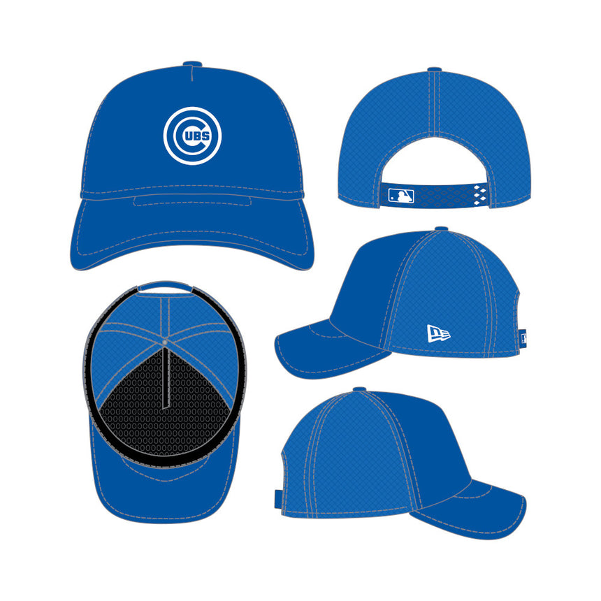 Chicago Cubs New Era 2026 9Forty APEX Bullseye Logo Snap Adjustable Hat-Royal - Pro Jersey Sports