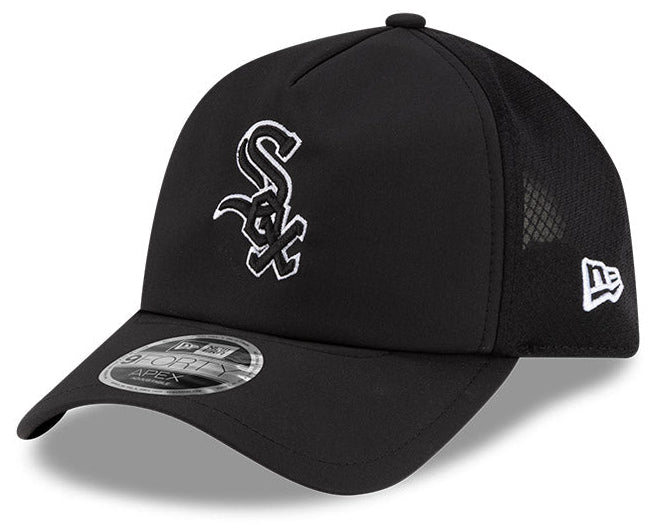 Chicago White Sox New Era 2026 9Forty APEX Snap Adjustable Hat-Black - Pro Jersey Sports