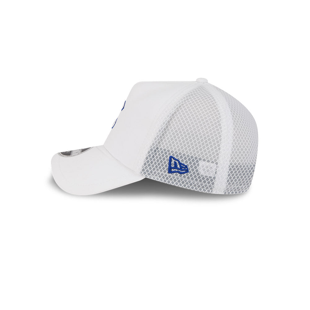 Chicago Cubs New Era 2026 9Forty APEX "C" Logo Snap Adjustable Hat-White - Pro Jersey Sports