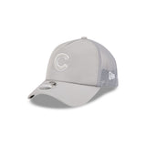 Chicago Cubs New Era 2026 Batting Practice 9Forty APEX "C" Logo Snap Adjustable Hat-Grey - Pro Jersey Sports