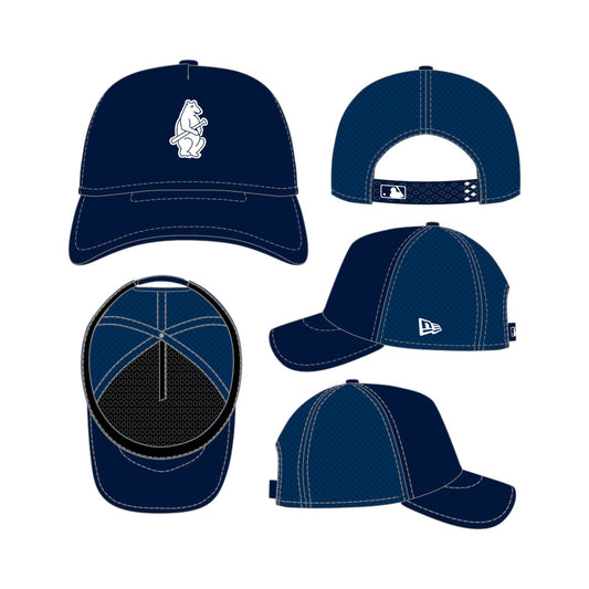 Chicago Cubs New Era 2026 9Forty APEX Snap Adjustable Hat-Navy - Pro Jersey Sports