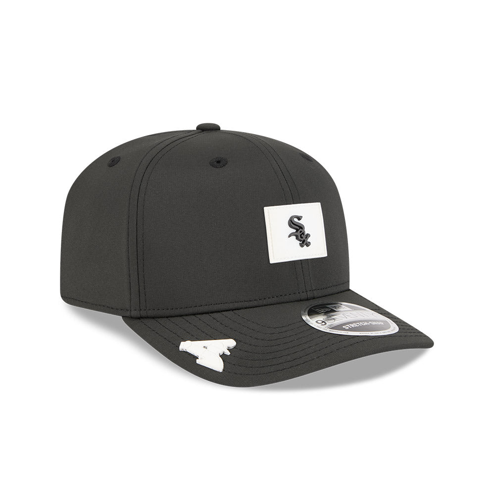 Chicago White Sox New Era 2026 Clubhouse 9SEVENTY Stretch Snap Adjustable Hat-Black - Pro Jersey Sports