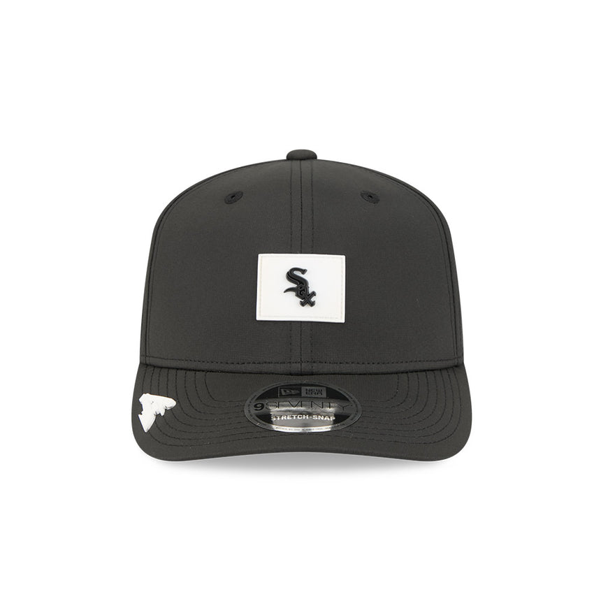 Chicago White Sox New Era 2026 Clubhouse 9SEVENTY Stretch Snap Adjustable Hat-Black - Pro Jersey Sports