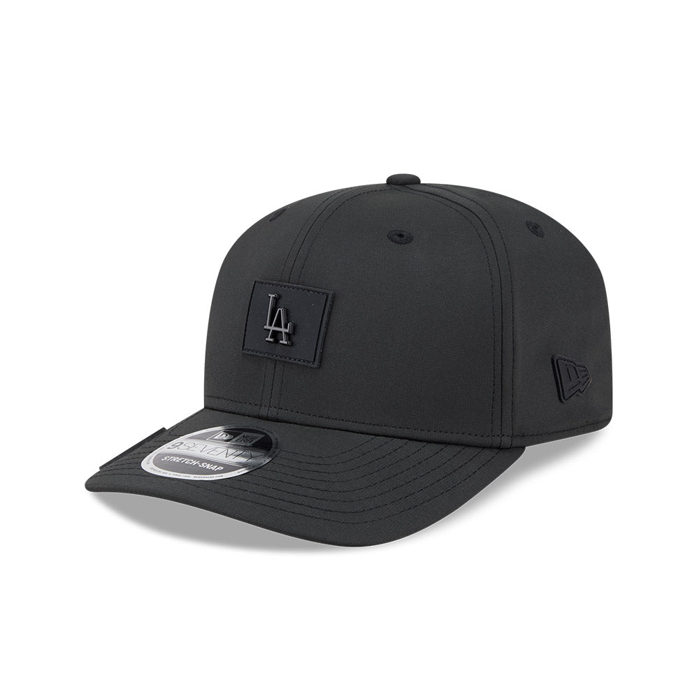 Los Angeles Dodgers New Era 2026 Clubhouse 9SEVENTY Stretch Snap Adjustable Hat-Black Tonal - Pro Jersey Sports