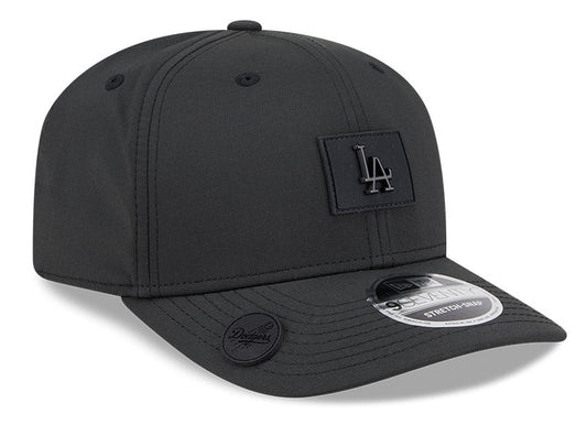 Los Angeles Dodgers New Era 2026 Clubhouse 9SEVENTY Stretch Snap Adjustable Hat-Black Tonal - Pro Jersey Sports