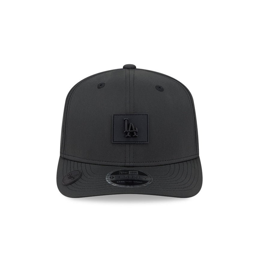 Los Angeles Dodgers New Era 2026 Clubhouse 9SEVENTY Stretch Snap Adjustable Hat-Black Tonal - Pro Jersey Sports
