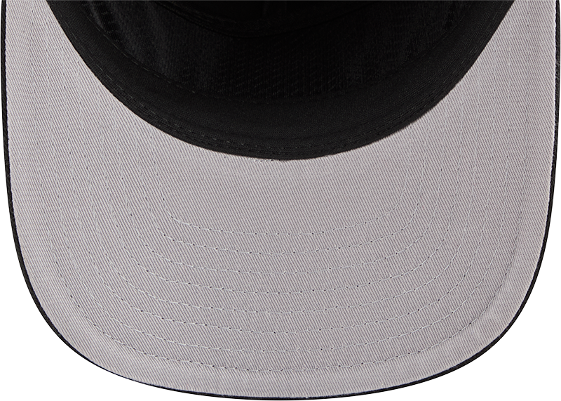 Men's Chicago Bulls New Era Stacked Black 19TWENTY Adjustable Hat