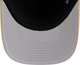 Mens New Era Notre Dame Fighting Irish M-Crown A-Frame Rope 39THIRTY Flex Hat-Gold/Navy - Pro Jersey Sports