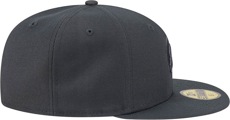 Chicago Cubs Storm Gray Walking Bear Logo 59FIFTY Fitted Cap By New Era