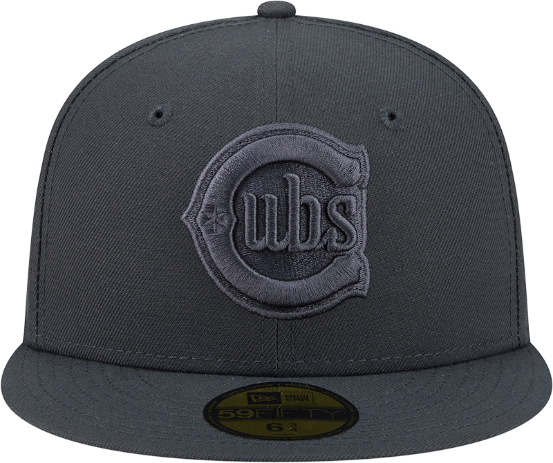 Chicago Cubs Storm Gray 2nd Alternate Logo 59FIFTY Fitted Cap By New Era
