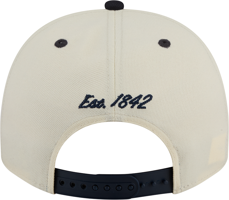 Notre Dame Fighting Irish New Era Arched Ivory A-Frame 9FIFTY Snapback Hat - Pro Jersey Sports