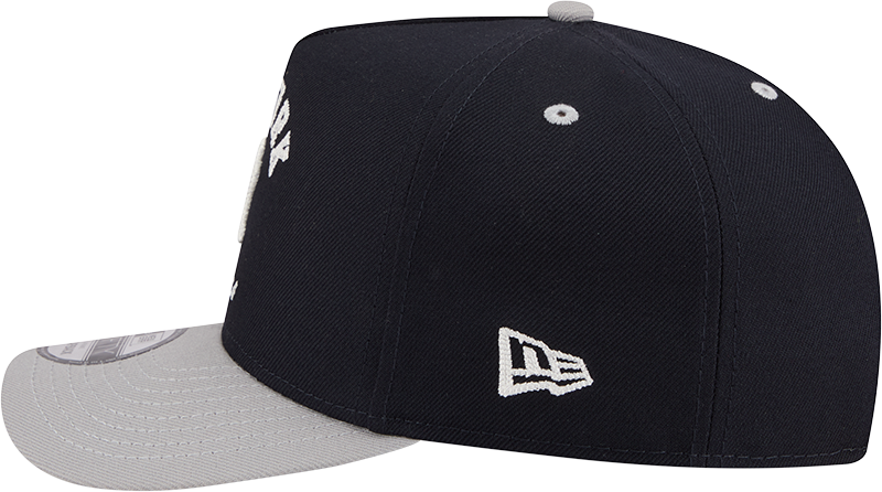 New York Yankees New Era Arched Navy A-Frame 9FIFTY Snapback Hat