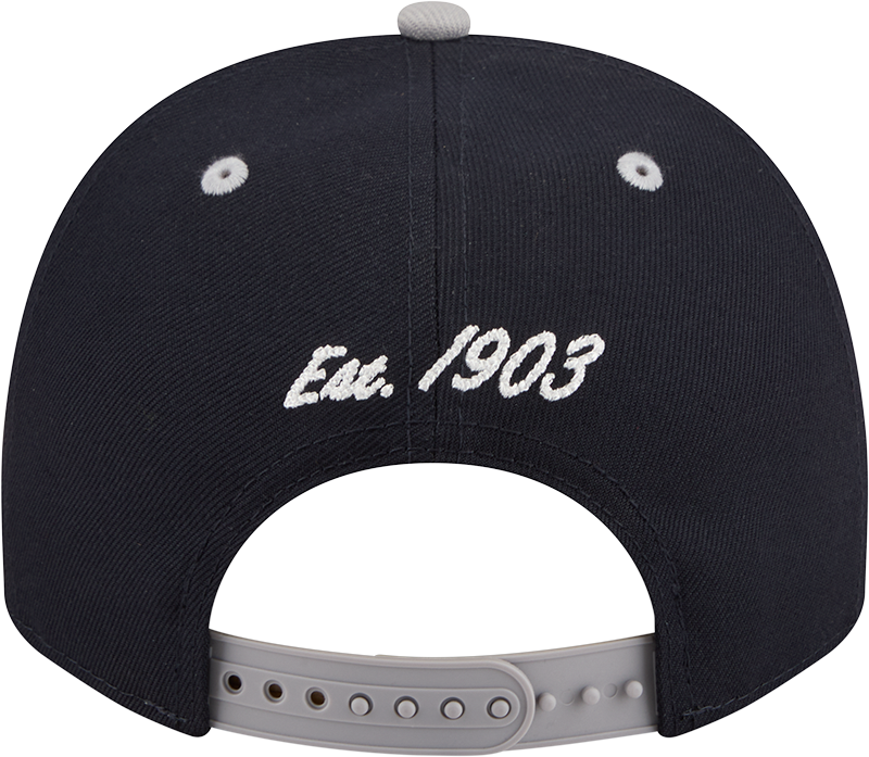 New York Yankees New Era Arched Navy A-Frame 9FIFTY Snapback Hat