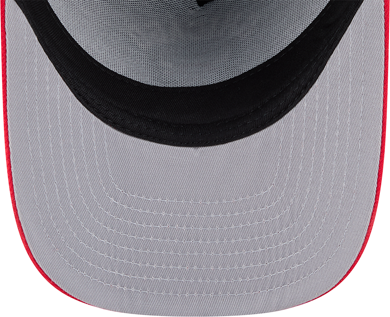 Chicago Bulls New Era Arched Black A-Frame 9FIFTY Snapback Hat