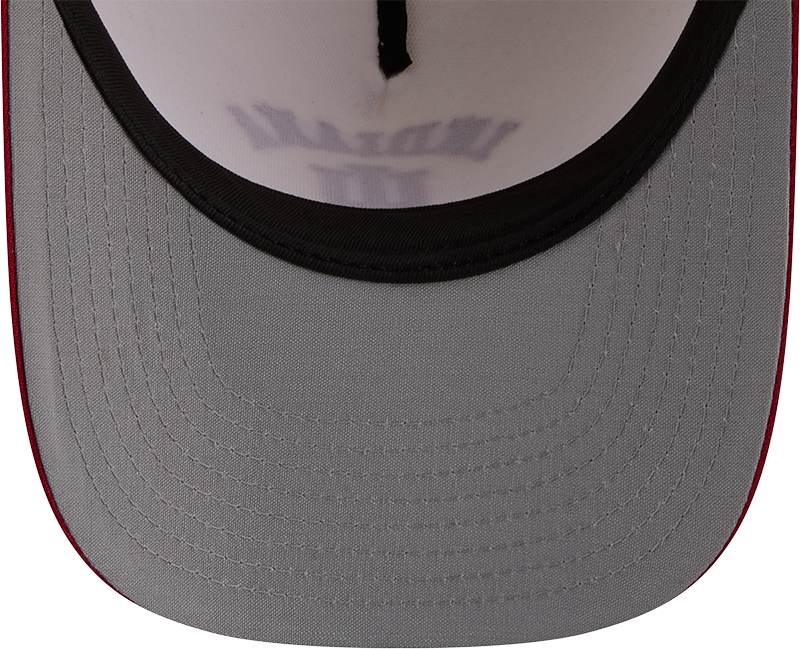 Indiana Hoosiers New Era Arched Ivory A-Frame 9FIFTY Snapback Hat - Pro Jersey Sports