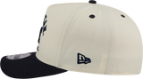 Michigan Wolverines New Era Arched Ivory A-Frame 9FIFTY Snapback Hat - Pro Jersey Sports