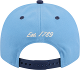 North Carolina Tar Heels New Era Blue A-Frame 9FIFTY Snapback Hat-Mascot Logo - Pro Jersey Sports
