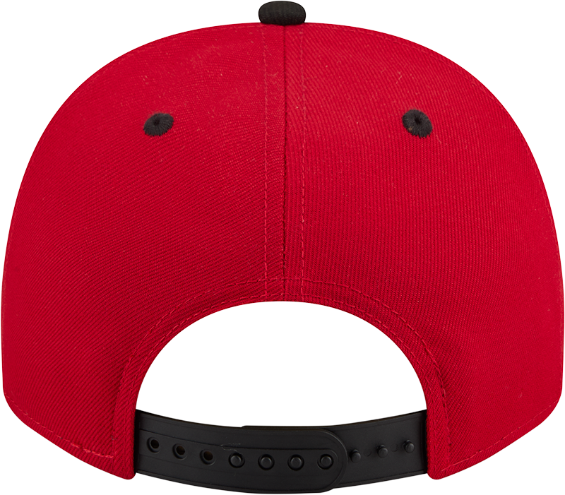 Ohio State Buckeyes New Era Arched Red A-Frame 9FIFTY Snapback Hat - Pro Jersey Sports