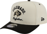 Colorado Buffaloes New Era Arched Ivory A-Frame 9FIFTY Snapback Hat - Pro Jersey Sports