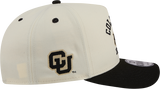 Colorado Buffaloes New Era Arched Ivory A-Frame 9FIFTY Snapback Hat - Pro Jersey Sports