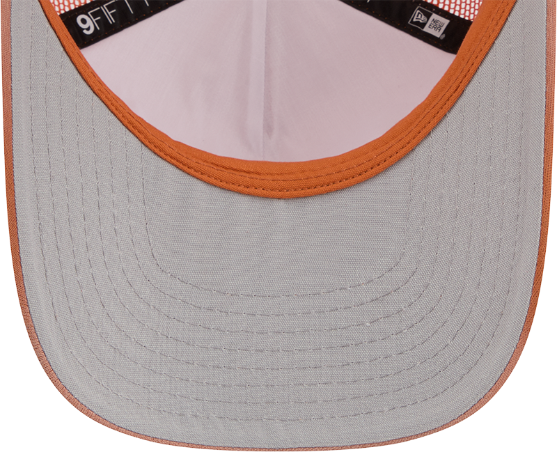 Texas Longhorns New Era Burnt Orange Fade Rope 9FIFTY A-FRAME Trucker Snapback Hat - Pro Jersey Sports