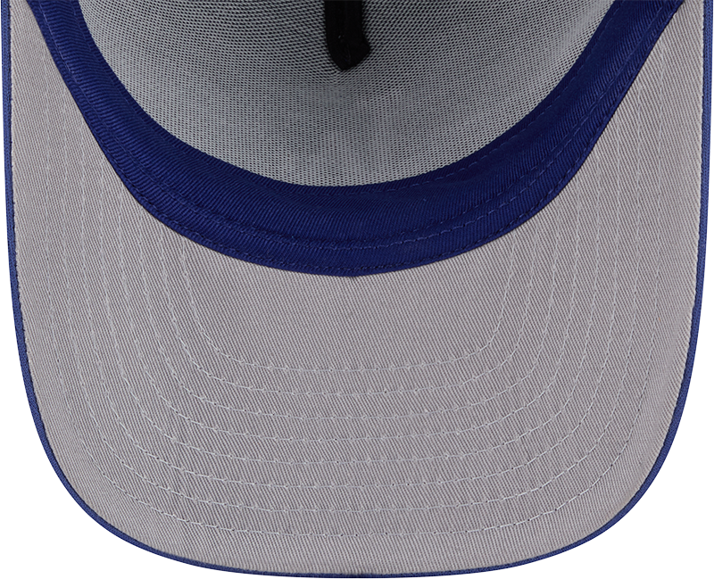 Los Angeles Dodgers New Era Blue Worn A-Frame 9FIFTY Trucker Snapback Hat