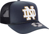 Notre Dame Fighting Irish New Era Navy Fade Rope 9FIFTY A-FRAME Trucker Snapback Hat - Pro Jersey Sports