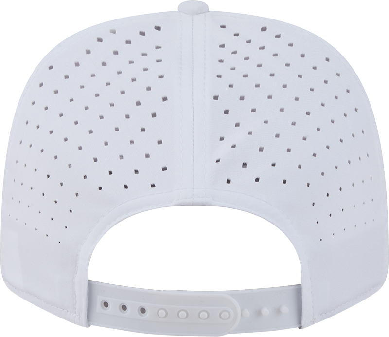 Chicago Cubs New Era White Sport Rope 9SEVENTY Stretch Snap Adjustable Hat-Walking Bear