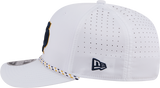 Notre Dame Fighting Irish New Era Team White Rope 9SEVENTY Stretch-Snap Adjustable Hat - Pro Jersey Sports