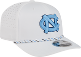 North Carolina Tar Heels New Era Team White Rope 9SEVENTY Stretch-Snap Adjustable Hat - Pro Jersey Sports