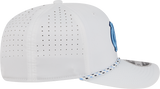 North Carolina Tar Heels New Era Team White Rope 9SEVENTY Stretch-Snap Adjustable Hat - Pro Jersey Sports