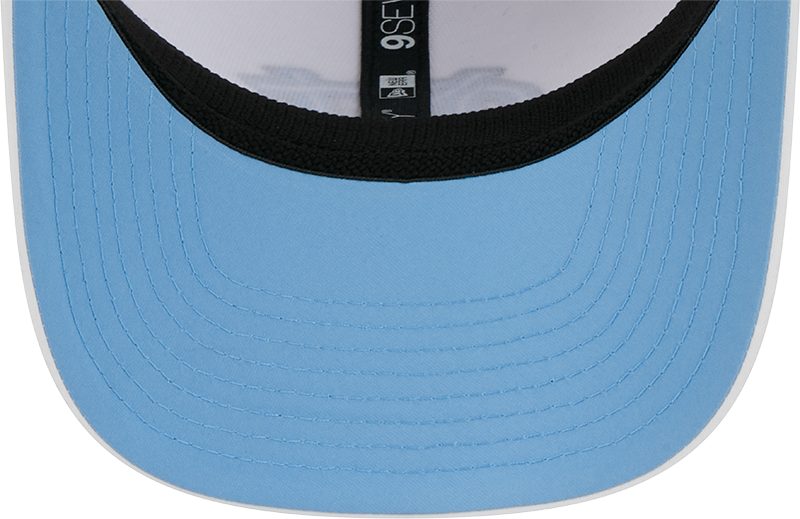 North Carolina Tar Heels New Era Team White Rope 9SEVENTY Stretch-Snap Adjustable Hat - Pro Jersey Sports