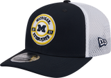 Men's Michigan Wolverines New Era Navy/White 9SEVENTY Trucker Stretch Snap Hat - Pro Jersey Sports