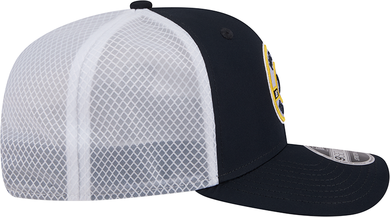 Men's Michigan Wolverines New Era Navy/White 9SEVENTY Trucker Stretch Snap Hat - Pro Jersey Sports