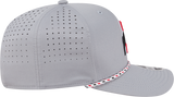 Ohio State Buckeyes New Era Grey Rope 9SEVENTY Stretch-Snap Adjustable Hat - Pro Jersey Sports