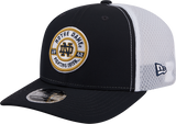 Men's Notre Dame Fighting Irish New Era Navy/White 9SEVENTY Trucker Stretch Snap Hat - Pro Jersey Sports